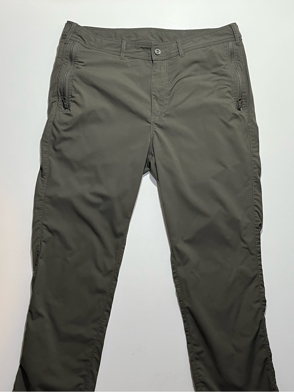 Men’s Clothing Arts P Cubed Pick Pocket Proof Chino Pants, 34x30, Dark Gray